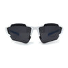 Mens Premium Polarized Lens Warp Around Aerodynamic Sport Sunglasses