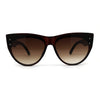 SA106 Womens Mod Inset Lens Cat Eye Fashion Sunglasses