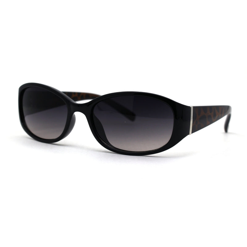 SA106 Womens Classy 90s Fashion Narrow Oval Plastic Sunglasses