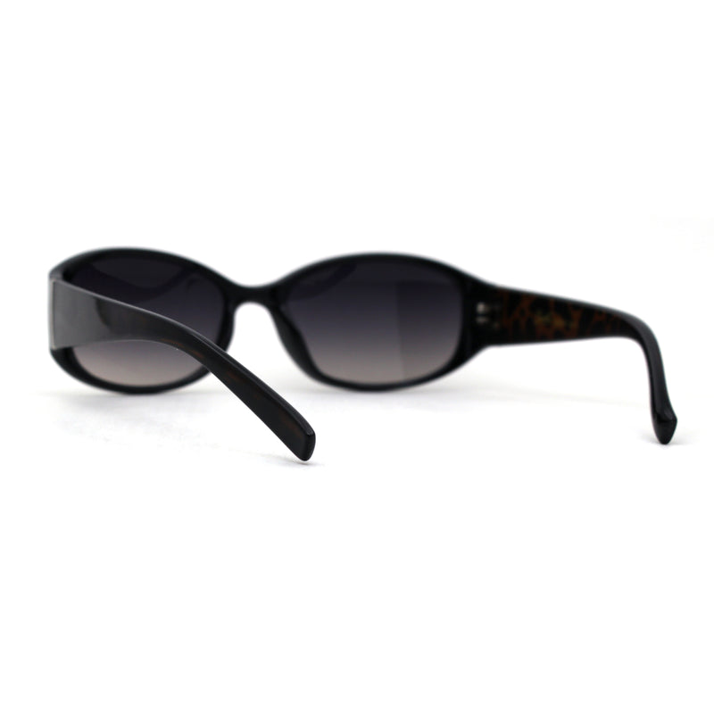 SA106 Womens Classy 90s Fashion Narrow Oval Plastic Sunglasses