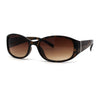 SA106 Womens Classy 90s Fashion Narrow Oval Plastic Sunglasses