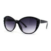 Womens Luxury Rhinestone Oversize Cat Eye Retro Plastic Sunglasses