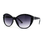 Womens Luxury Rhinestone Oversize Cat Eye Retro Plastic Sunglasses