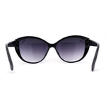 Womens Luxury Rhinestone Oversize Cat Eye Retro Plastic Sunglasses