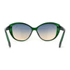 Womens Luxury Rhinestone Oversize Cat Eye Retro Plastic Sunglasses