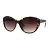 Womens Luxury Rhinestone Oversize Cat Eye Retro Plastic Sunglasses
