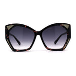 SA106 Womens Geometric Glitter Butterfly Chic Sunglasses