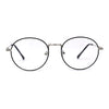 Classy 90s Optical Quality Round Metal Rim Blue Light Flitering Computer Glasses