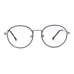 Classy 90s Optical Quality Round Metal Rim Blue Light Flitering Computer Glasses