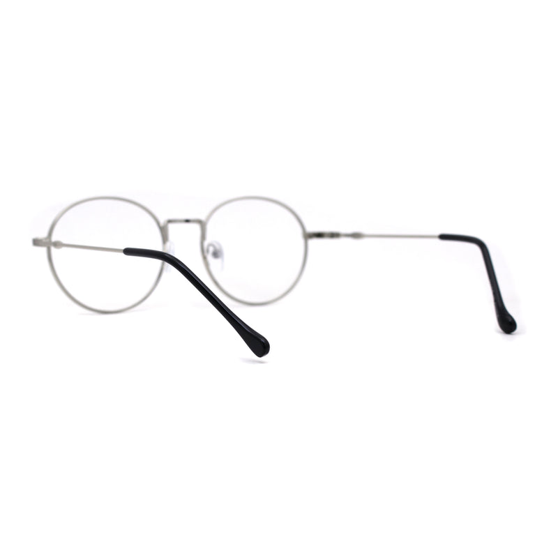 Classy 90s Optical Quality Round Metal Rim Blue Light Flitering Computer Glasses