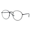 Optical Quality Round Spring Hinge Metal Rim Blue Light Flitering Computer Glasses