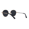 Octagonal Round Nerdy Classy 90s Metal Rim Retro Sunglasses