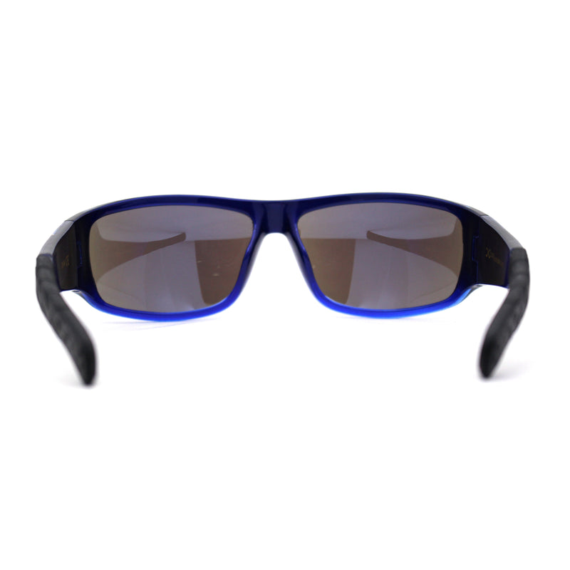 Mens Xloop Classic 90s Sport Wrap Plastic Sunglasses