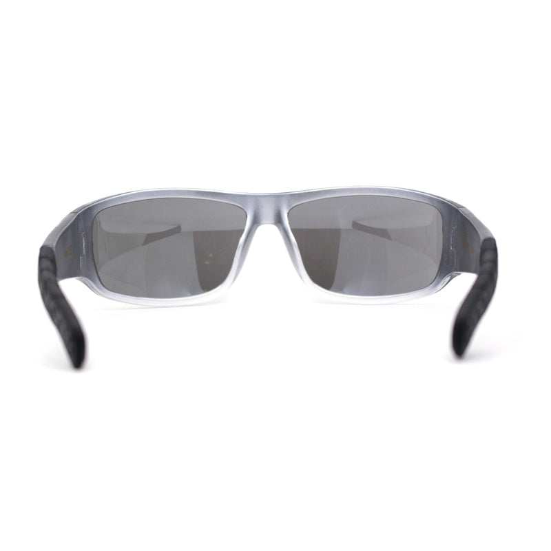 Mens Xloop Classic 90s Sport Wrap Plastic Sunglasses