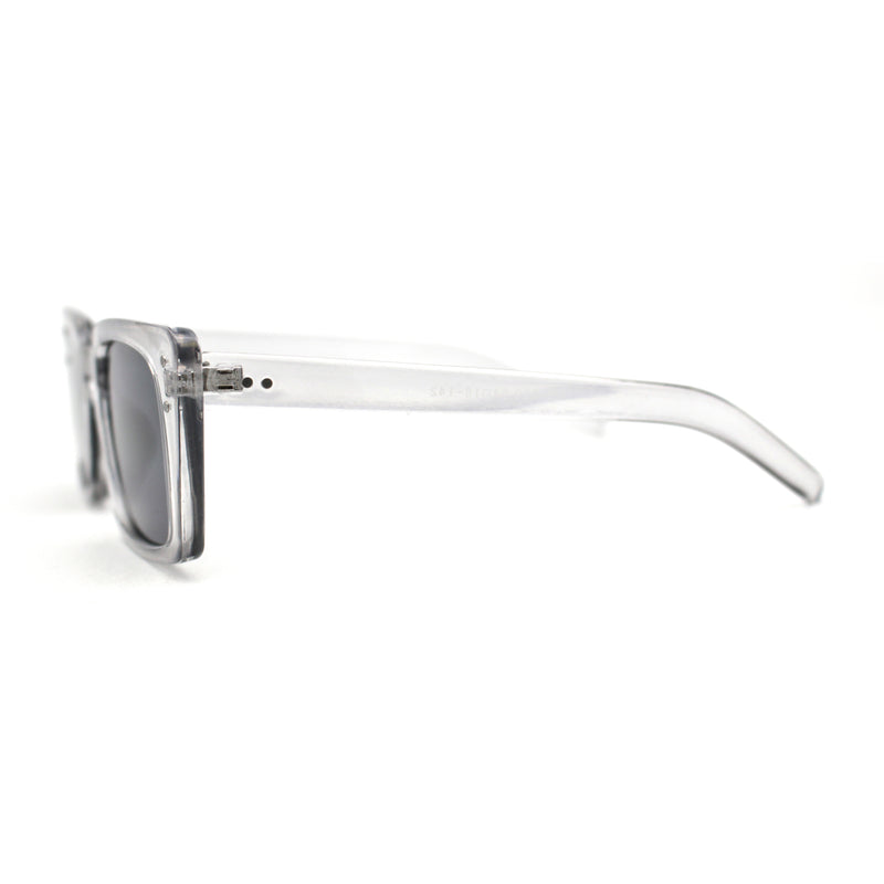 Womens Mod Rectangle Plastic Retro Sunglasses