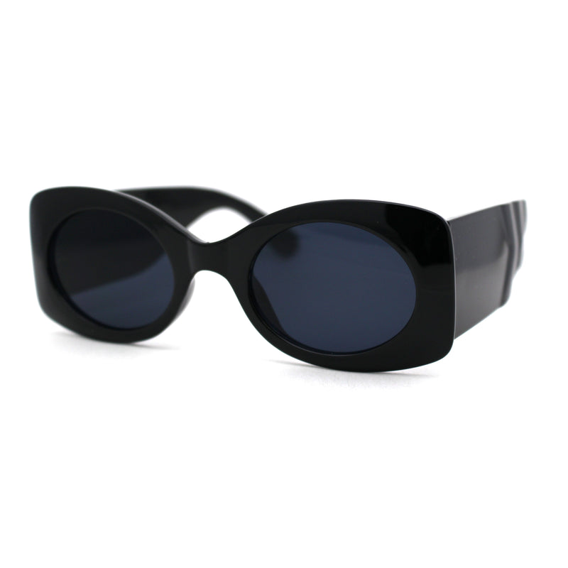 Womens 1950s Rectangle Fashion Mod Sunglasses