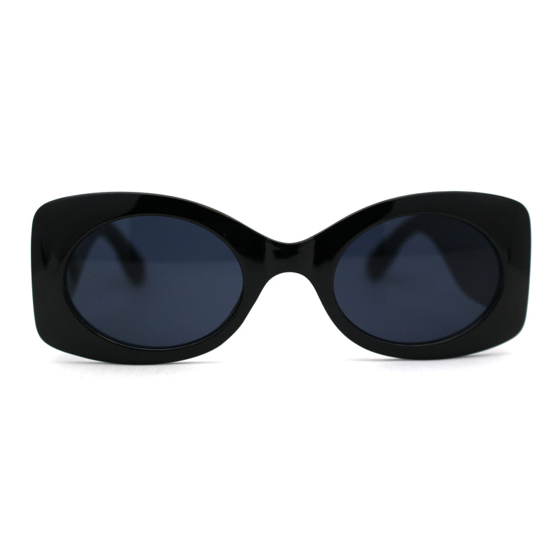 Womens 1950s Rectangle Fashion Mod Sunglasses