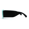 Womens 1950s Rectangle Fashion Mod Sunglasses