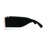 Womens 1950s Rectangle Fashion Mod Sunglasses