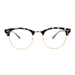 Retro Classic Hipster Half Rim Blue Light Filtering Computer Glasses