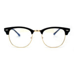 Retro Classic Hipster Half Rim Blue Light Filtering Computer Glasses