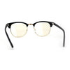 Retro Classic Hipster Half Rim Blue Light Filtering Computer Glasses