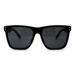 Locs Pot Leaf Print Arm Mens Horn Rim Plastic Gangster Sunglasses Matte Black