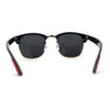 Polarized Premium Sporty Iconic Half Rim Sunglasses