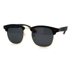 Polarized Premium Sporty Iconic Half Rim Sunglasses