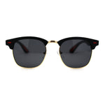 Polarized Premium Sporty Iconic Half Rim Sunglasses