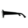 Womens Retro 90s Rectangular Square Sunglasses