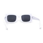 Womens Retro 90s Rectangular Square Sunglasses