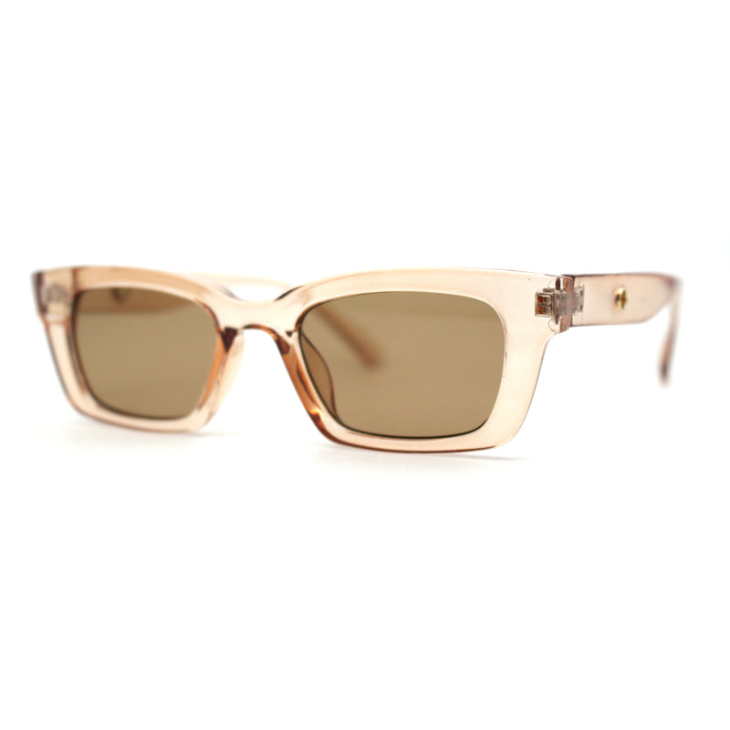 Retro 1990s Rectangle Cat Eye Vintage Sunglasses