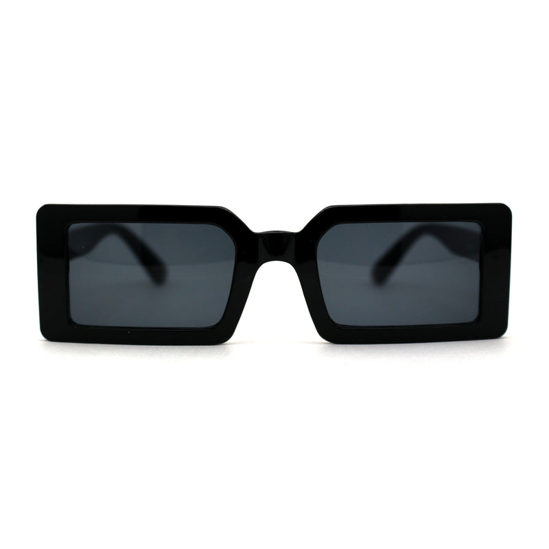 90s Square Rectangle Vintage Hippie Sunglasses