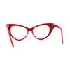 Classic Gothic True Cat Eye Frame Blue Light Filtering Computer Glasses