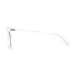 Hipster Rectangle Plastic Keyhole Blue Light Filtering Computer Glasses