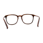 Hipster Rectangle Plastic Keyhole Blue Light Filtering Computer Glasses