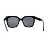 Womens Thick Horn Rim Large Boyfriend Sunglasses