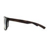 Mens Brushed Woodgrain Texture Plastic Rectangle Sport Sunglasses