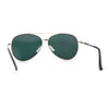 Iconic Officer Cop Sunglasses with Spectrum Color Mirror Lenses