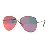Iconic Officer Cop Sunglasses with Spectrum Color Mirror Lenses