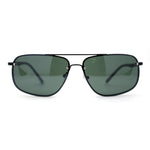 Airforce Mens Narrow Rimless Exposed Lens Officers Sunglasses