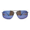 Airforce Mens Narrow Rimless Exposed Lens Officers Sunglasses