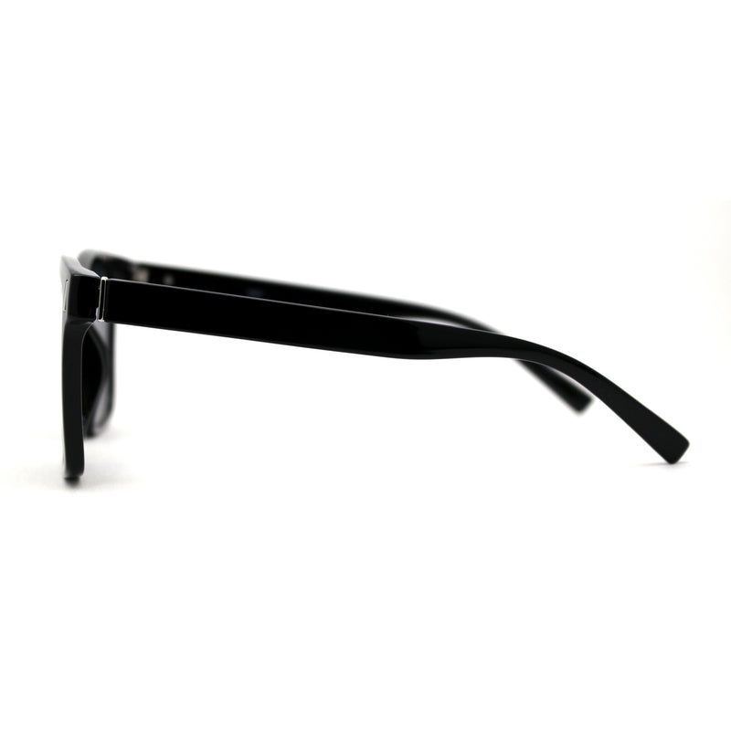 Mens Gentlemens Elegant Iconic Horn Rim Sunglasses