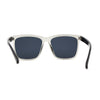 Mens Gentlemens Elegant Iconic Horn Rim Sunglasses