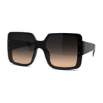 Womens Mod Rectangle Plastic Fashion Sunglasses