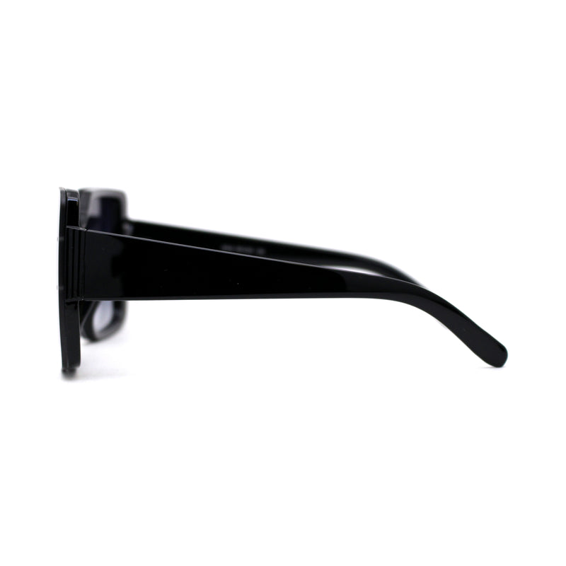 Womens Mod Rectangle Plastic Fashion Sunglasses