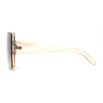 Womens Mod Rectangle Plastic Fashion Sunglasses