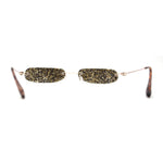 Full Opaque Rhinestone Lens Jewelry Eyeglasses NOT SEE THROUGH