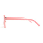 Womens Mod Square Sharp Cat Eye Plastic Sunglasses